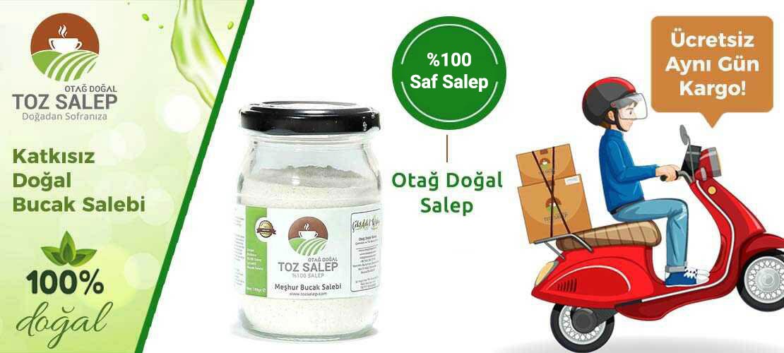 otağ doğal salep meshur bucak salebi ucretsiz aynı gün kargo