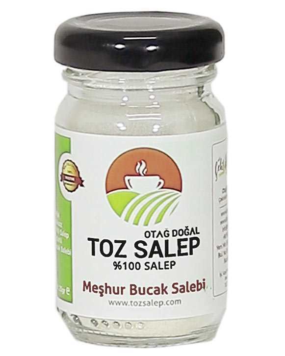 Doğal Toz Salep 25 Gr Meşhur Bucak Salebi Katkısız Saf Sahlep